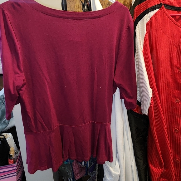 💋5/20 Liz claiborbe large top - Picture 3 of 3